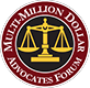 Multi-Million Dollar Advocates badge